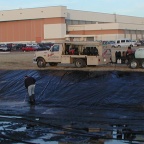 Site Cleanup & Remediation Eason trained crews will cleanup and remediate your industrial site and ground. All vehicles insured and certified.