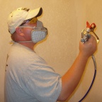 painting Interiors, exteriors, equipment and fixtures painted, textured, primed by Eason Enterprises.